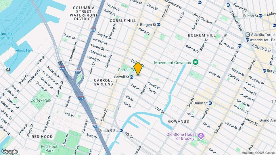 269 Carroll St, Unit 269 Carroll Street Apt 3 Map and Location Details
