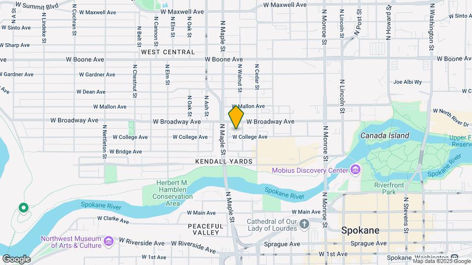 1510 W College Ave Map and Location Details
