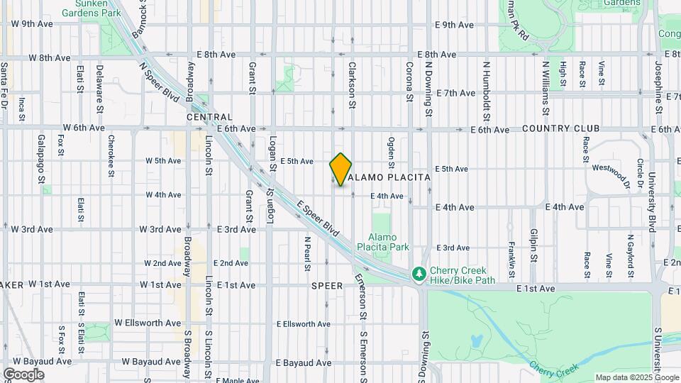 715 E 4th Ave Mapa y Detalles de la Ubicación