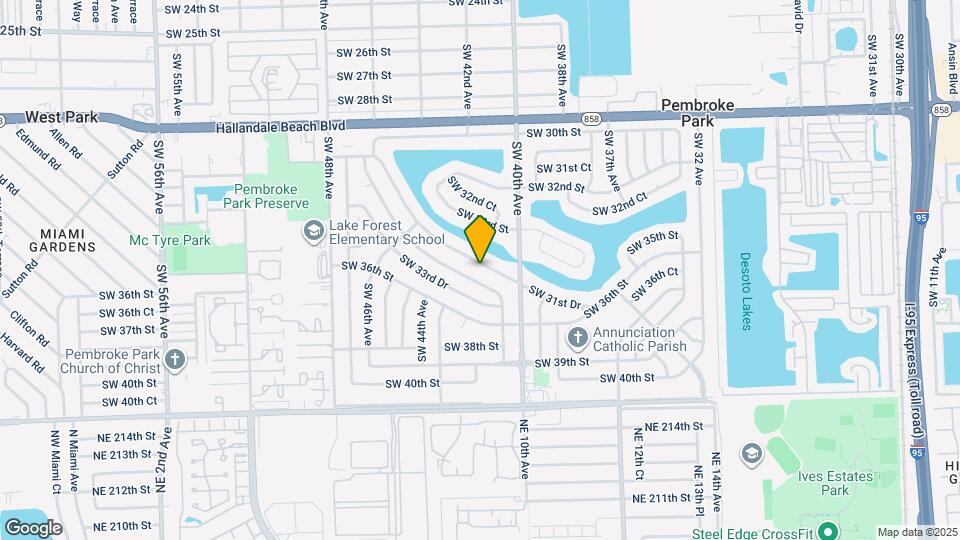 4120 SW 31st Dr Map and Location Details
