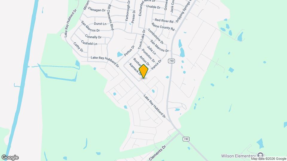 2267 Vance Dr Map and Location Details