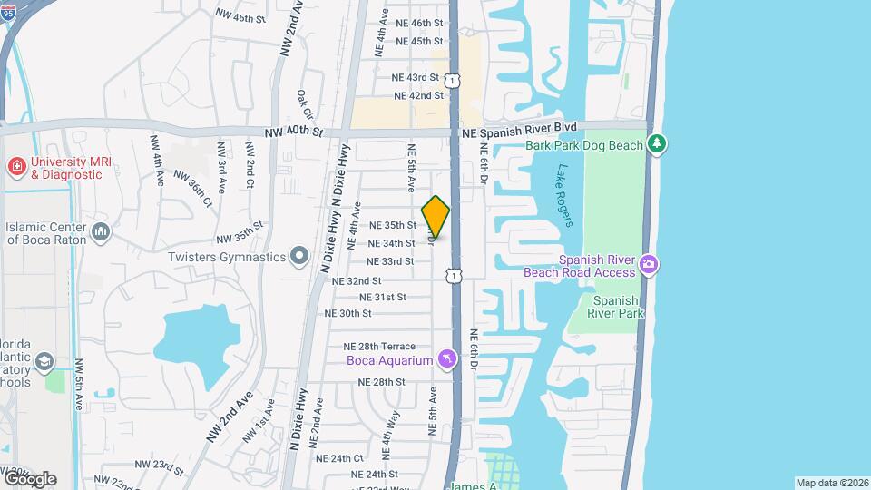 3370 NE 5th Dr Map and Location Details