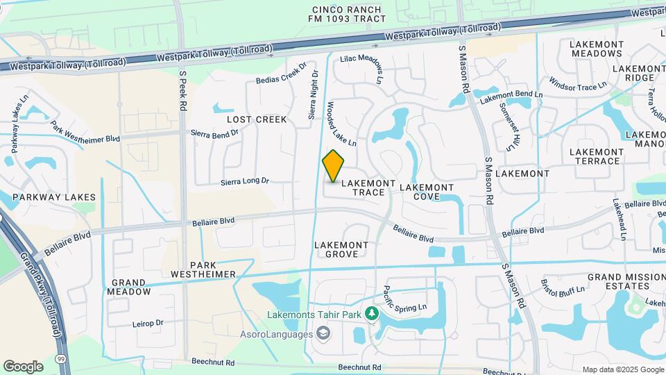 21231 Rush Hollow Ct Map and Location Details
