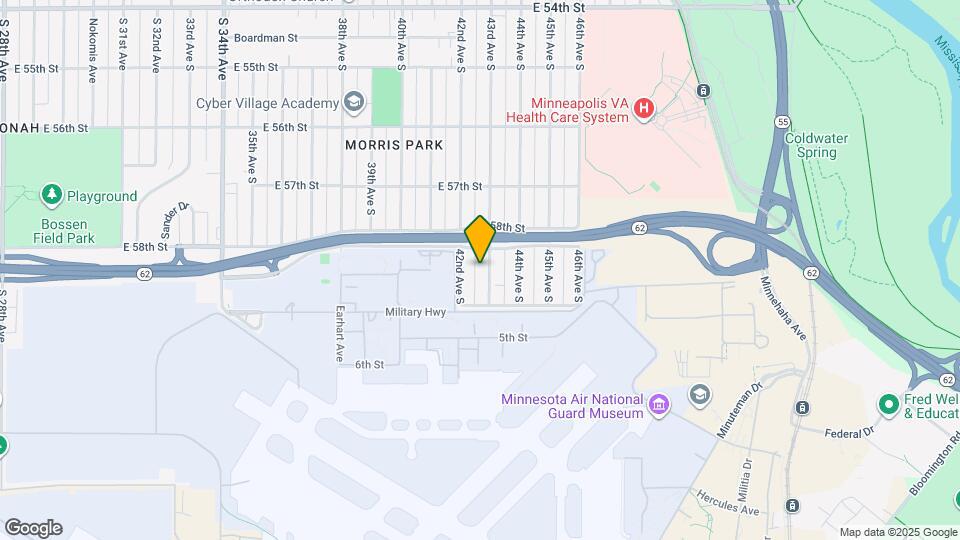 5820 43rd Ave S Map and Location Details