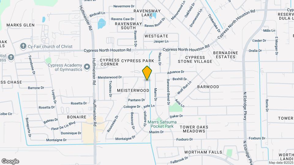 11714 Fallwood Dr Map and Location Details