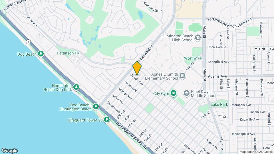 606 22nd St Map and Location Details