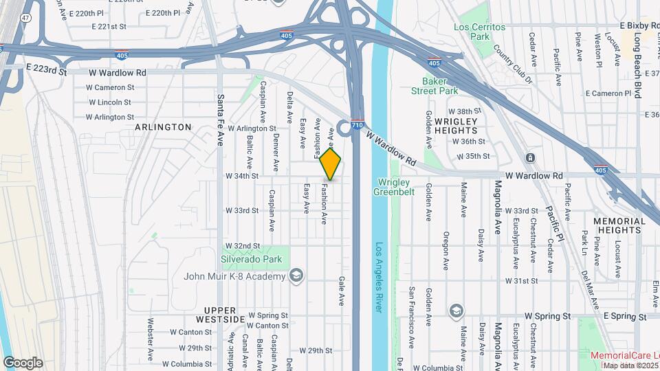 3374 Fashion Ave Map and Location Details