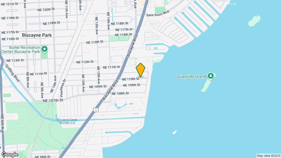 1620 NE 110th St Map and Location Details