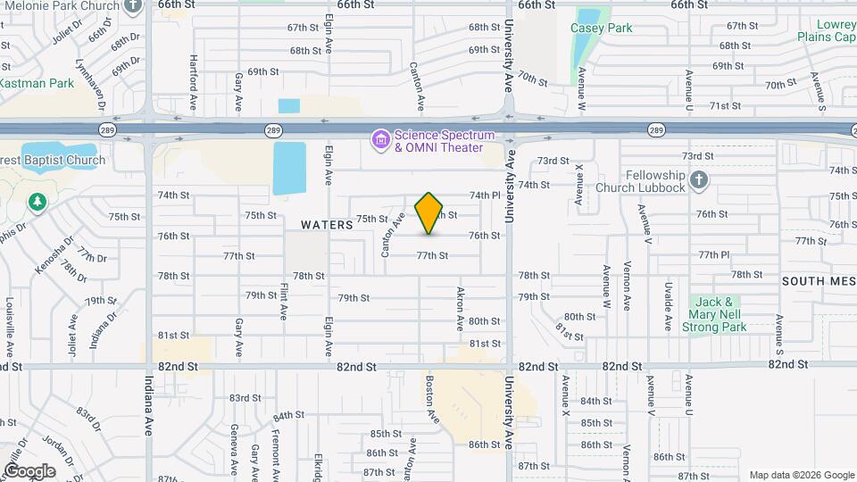 2621 76th St Map and Location Details