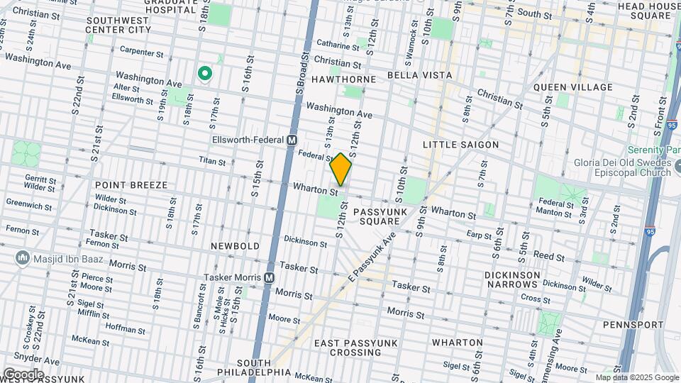 1203 Wharton St Mapa y Detalles de la Ubicación