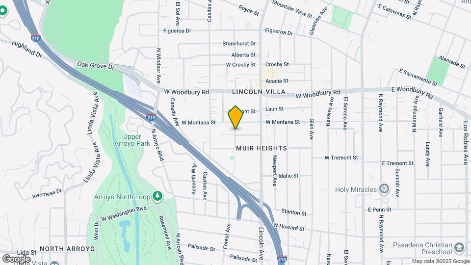 2018 Forest Ave Map and Location Details