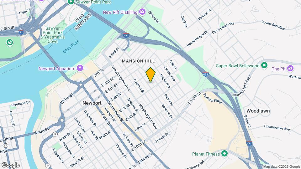 633 Monroe St Mapa y Detalles de la Ubicación