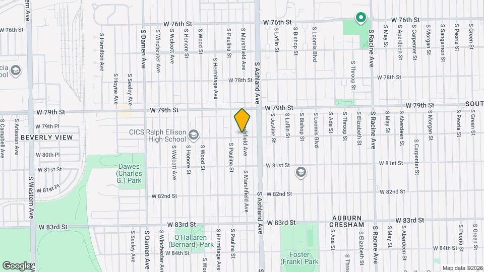 1650 W 80th St Map and Location Details