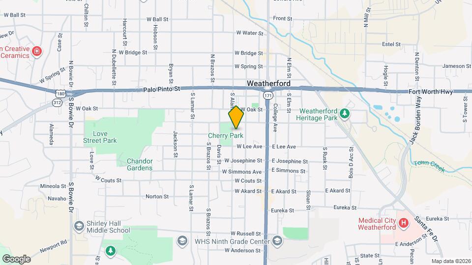 309 S Alamo St Mapa y Detalles de la Ubicación