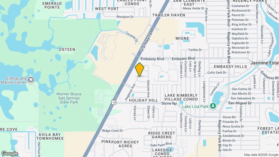 9210 Pegasus Ave Map and Location Details