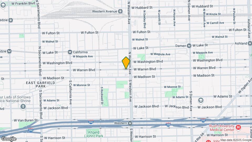 2417 W Warren Blvd, Unit 2 Map and Location Details