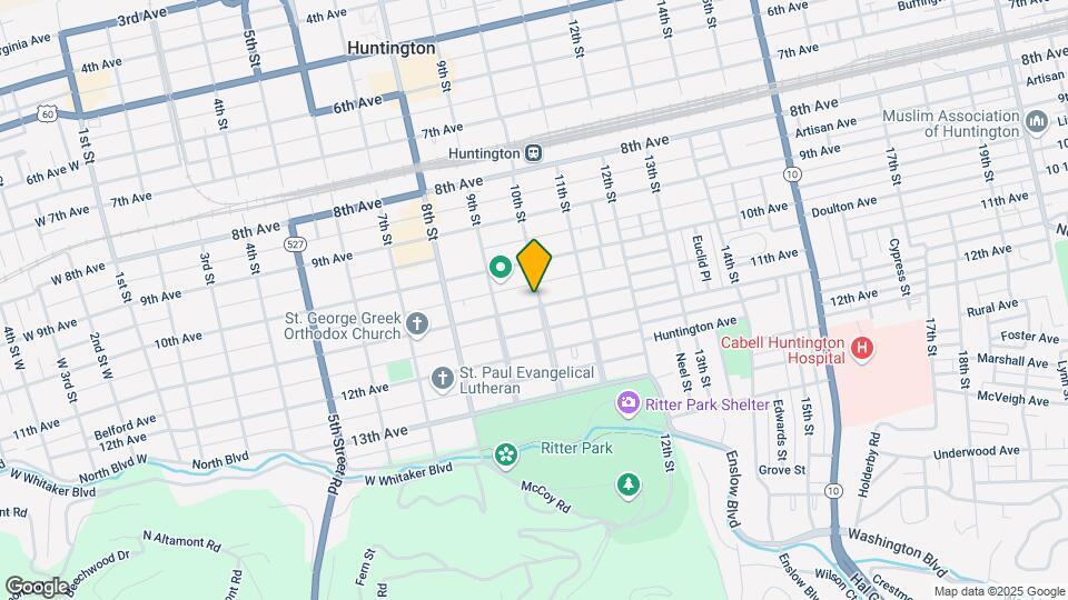 1029 10th St Map and Location Details
