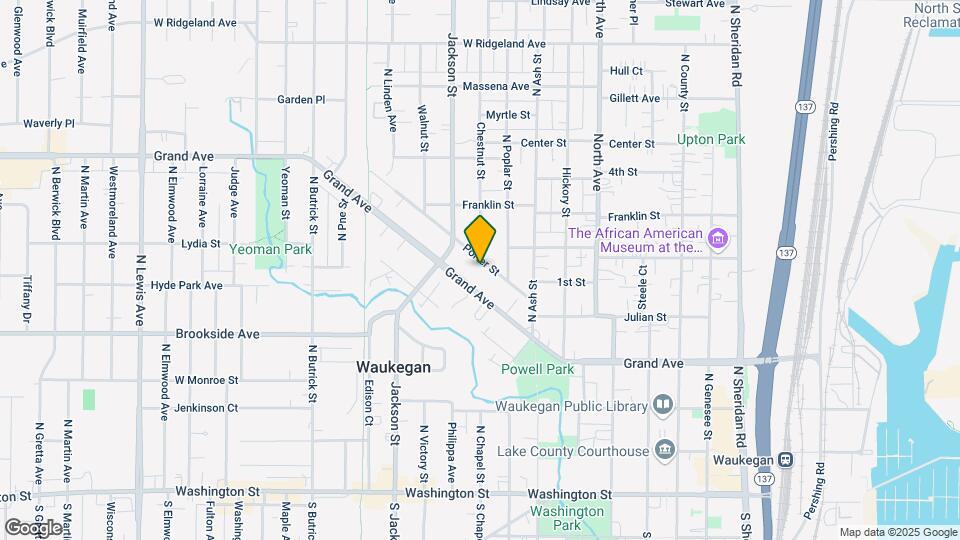 721 Porter St Map and Location Details