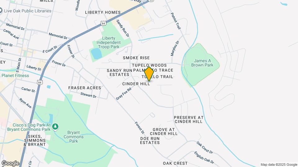 600 Thornwood Way Map and Location Details