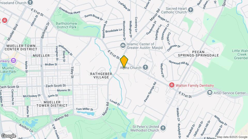 5001 Cottonwood Cir Map and Location Details