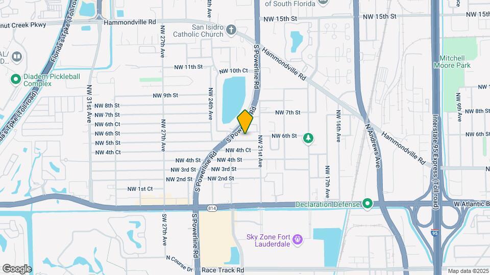 2201 NW 5th St-Unit -1 Map and Location Details