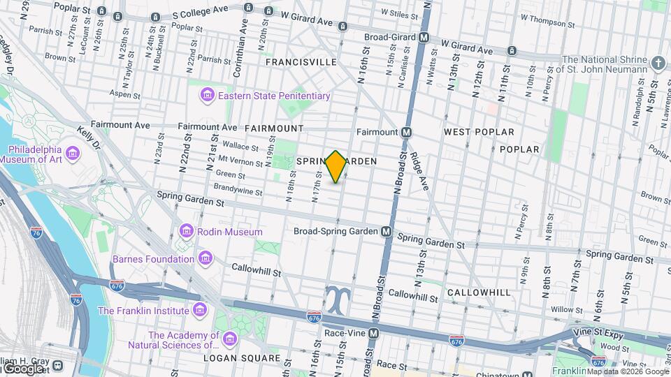 1631 Green St Map and Location Details