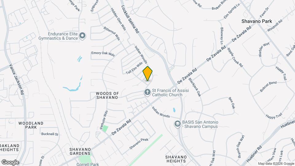 14303 Indian Woods Map and Location Details