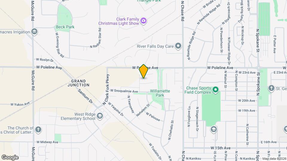 1235 W Deschutes Ave Map and Location Details