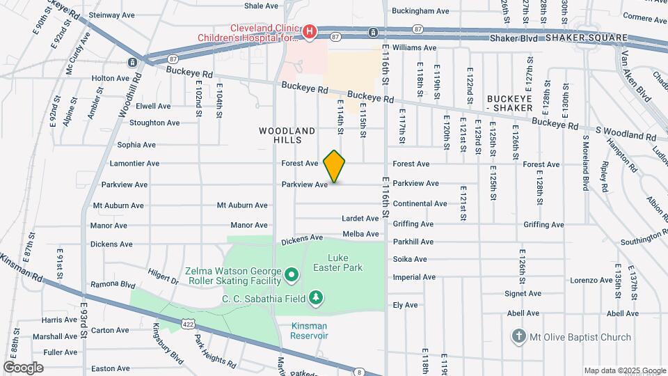 11302 Parkview Ave Map and Location Details