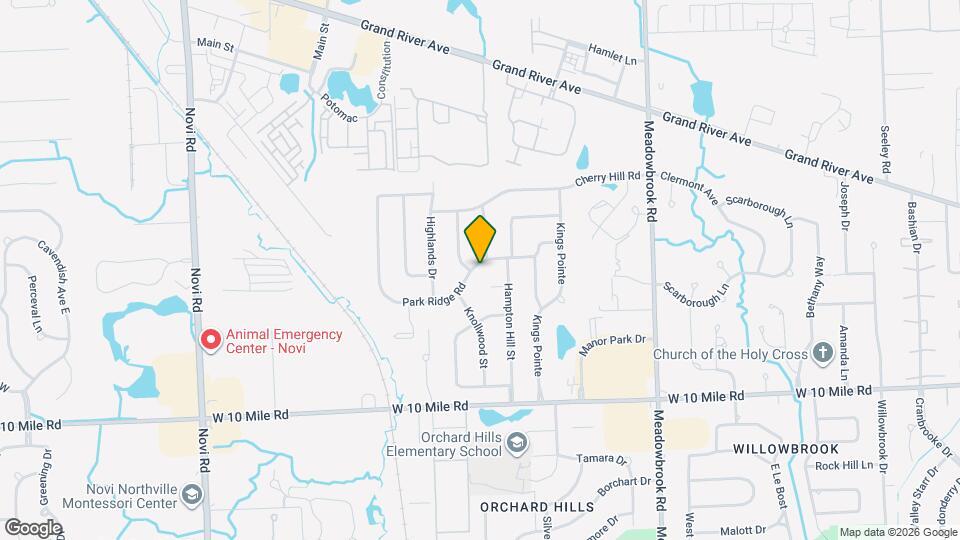 42195 Park Ridge Rd Mapa y Detalles de la Ubicación