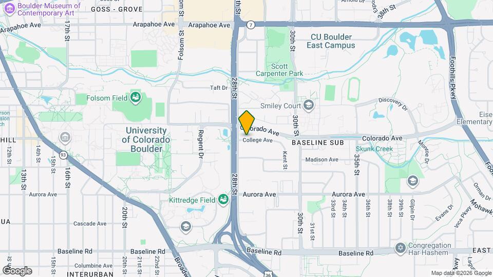 2835 E College Ave Map and Location Details