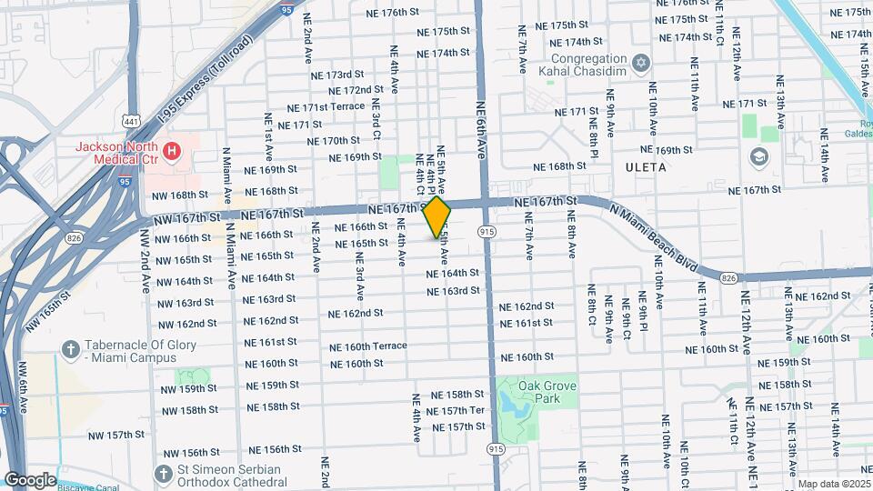 470 NE 165th St Mapa y Detalles de la Ubicación