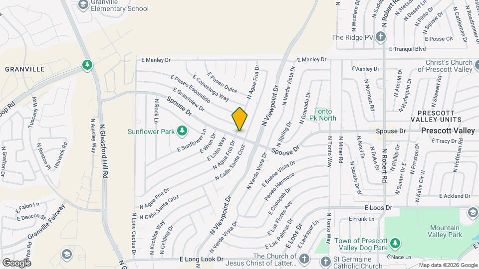 4601 N Agua Fria Dr Map and Location Details