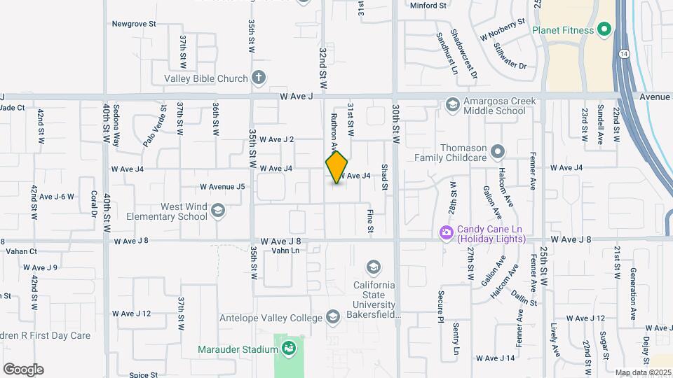 44128 Ruthron Ave Map and Location Details