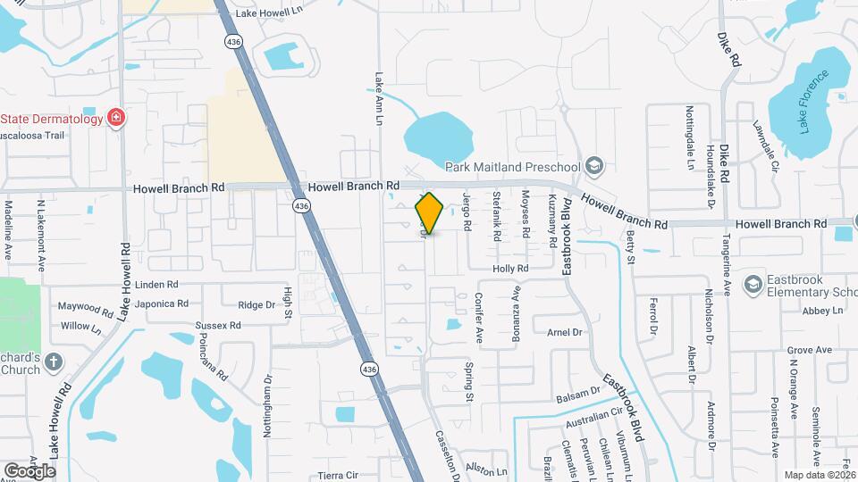 2800 Bright Bird Ln Map and Location Details