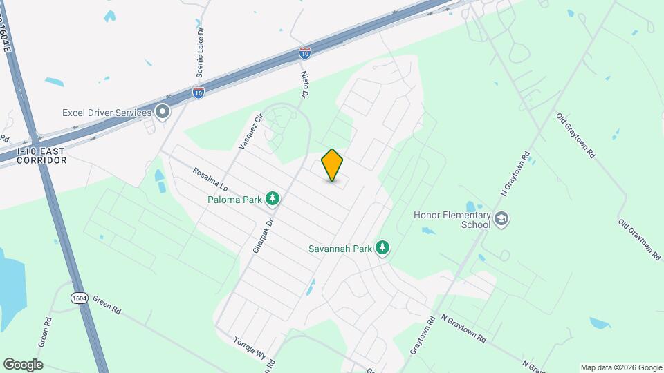 10706 Erinita Way Map and Location Details