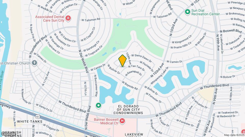 13857 N Tan Tara Dr Map and Location Details