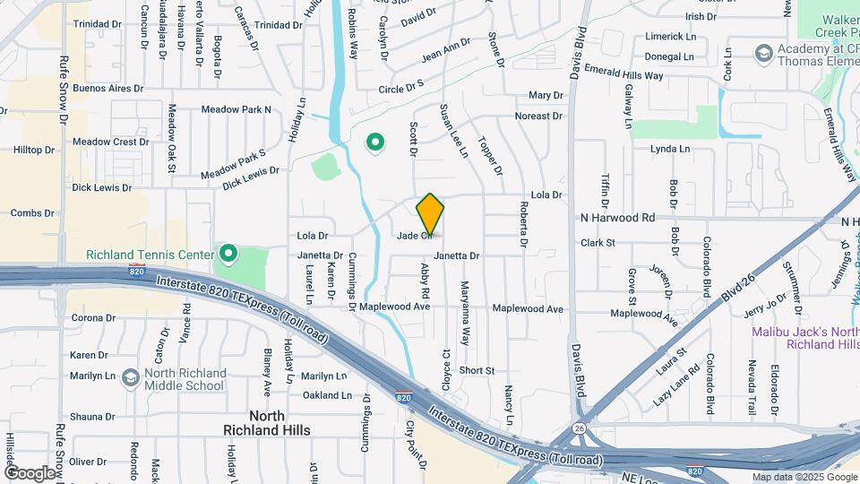 7508 Jade Cir Map and Location Details