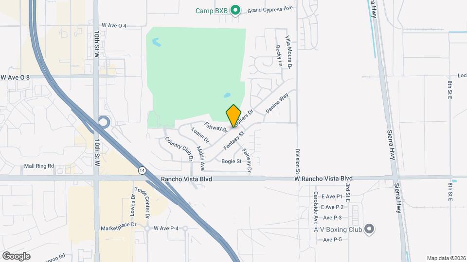 39812 Golfers Dr Map and Location Details