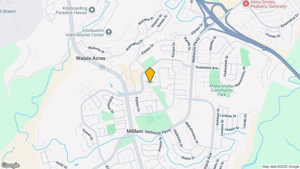 Mililani Garden Homes Map and Location Details