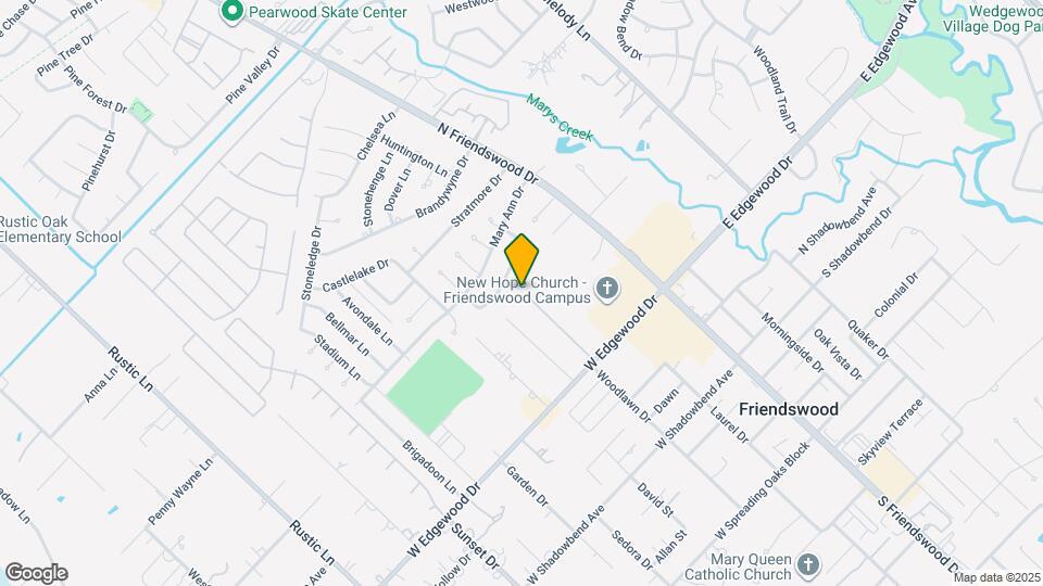 416 Live Oak Ln Map and Location Details