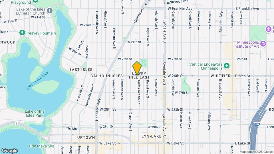 2600 Colfax Ave South Map and Location Details