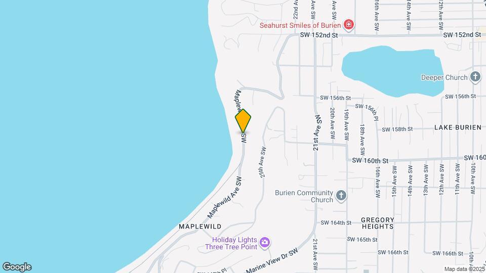 15901 Maplewild Ave SW Map and Location Details