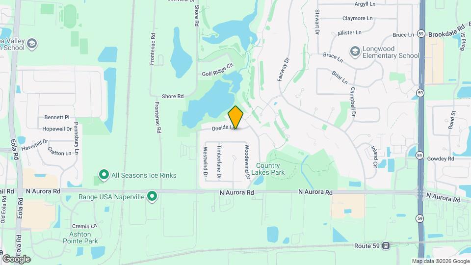 2440 Oneida Ln Map and Location Details