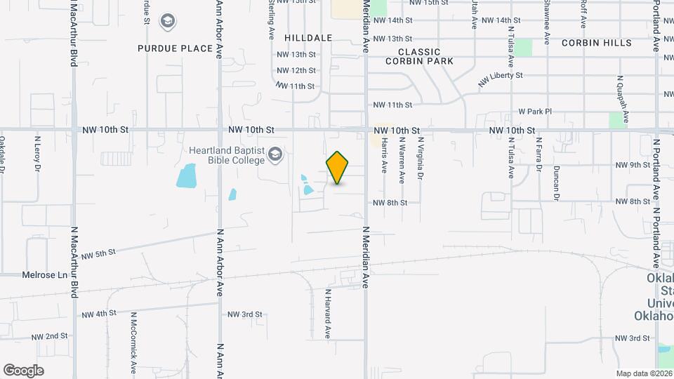 4519 NW 8th St Map and Location Details