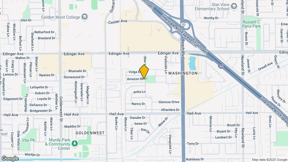 7672 Amazon Dr Map and Location Details