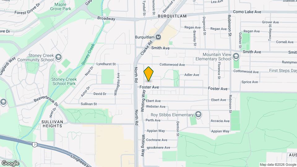 657 Whiting Way Map and Location Details