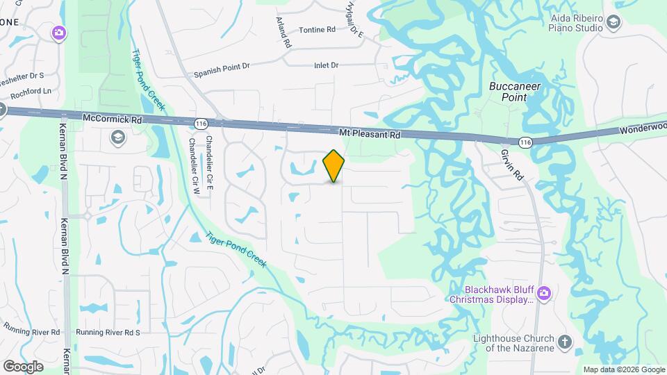 1658 Powderhorn Ct Map and Location Details