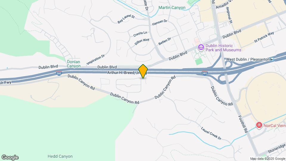 7635 Canyon Meadows Cir Map and Location Details