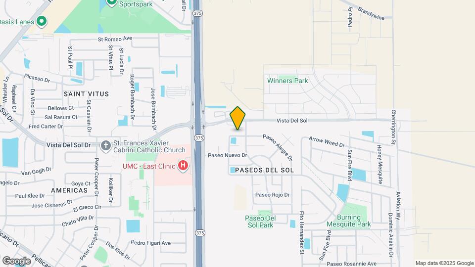 12385 Paseo Alegre Dr Map and Location Details